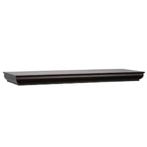 36 in. L x 8 in. W Profile Espresso Shelf