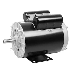 17.2 Amp Electric Motor 3450RPM 56 Frame 5/8 in. Keyed Shaft 1.88 in. Shaft Length 3.7HP Air Compressor Motor 230-Volt