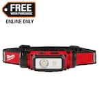 Milwaukee 600 Lumens LED REDLITHIUM Hard Hat Headlamp 2163-21
