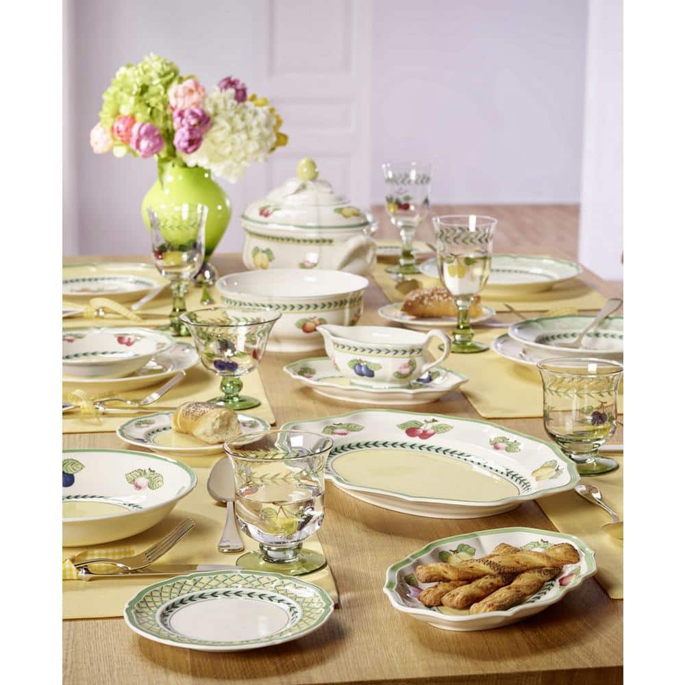 Valence Floral Print Porcelain Bread Plate