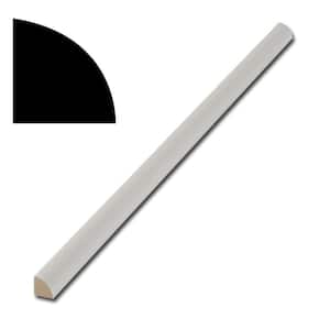 11/16 in. x 11/16 in. MDF Pre-Finished White Quarter Round Molding
