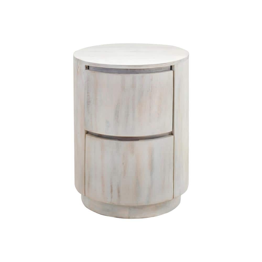 Kingston Whitewash 24 in. Accent Cabinet
