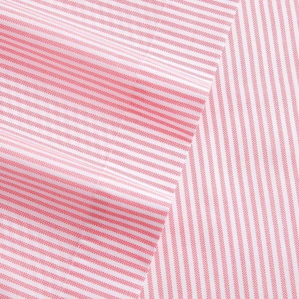 Poppy & Fritz Gingham Plaid 4-Piece Bright Pink Percale Cotton Queen Sheet  Set USHSA01194162 - The Home Depot