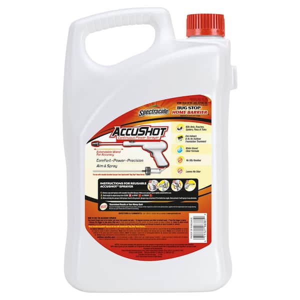 Spectracide - 1.3 Gal. Bug Stop Home Barrier AccuShot Sprayer Refill (Insect Killer)