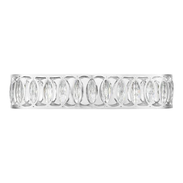 Photo 1 of (SEE NOTES) Westchester 30 in. 5-Light Chrome Vanity Light