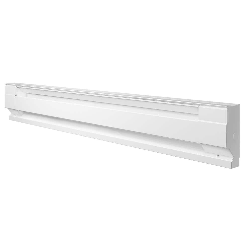 Cadet 4F1000W 240/208V 1000 Watts 48 Electric Baseboard Heater - White