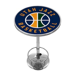 NBA Utah Jazz Chrome Pub/Bar Table