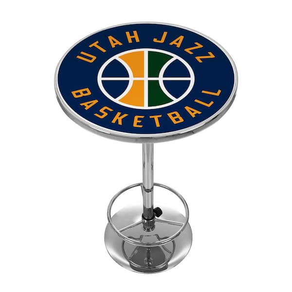 Trademark NBA Utah Jazz Chrome Pub/Bar Table