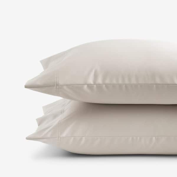 Legends Hotel Alabaster 450-Thread Count Wrinkle-Free Supima Cotton Sateen Standard Pillowcase (Set of 2)