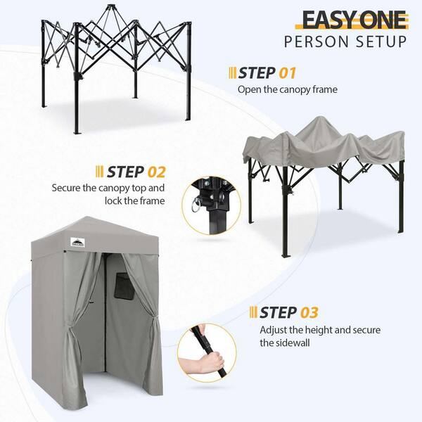 x Pop Up Privacy Tent Foldable Outdoor Portable Dressing