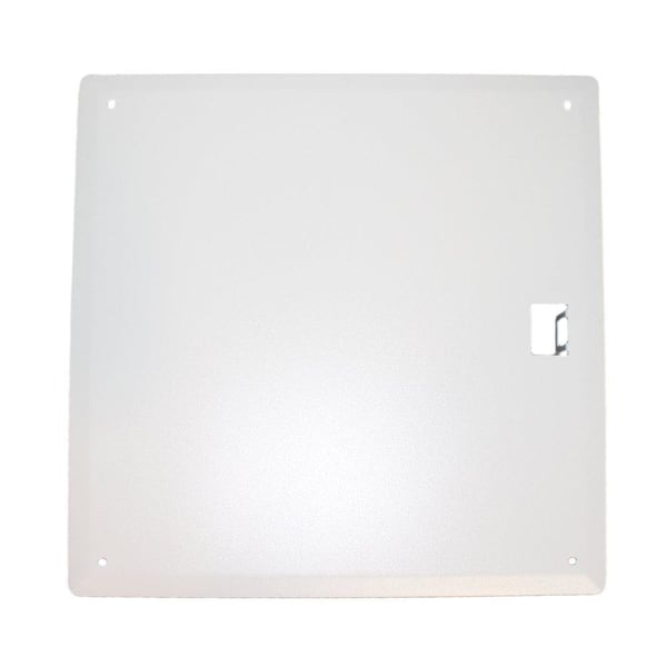 Leviton 14 in. Structured Media Enclosure Flush Mount Cover, White 47605-14C