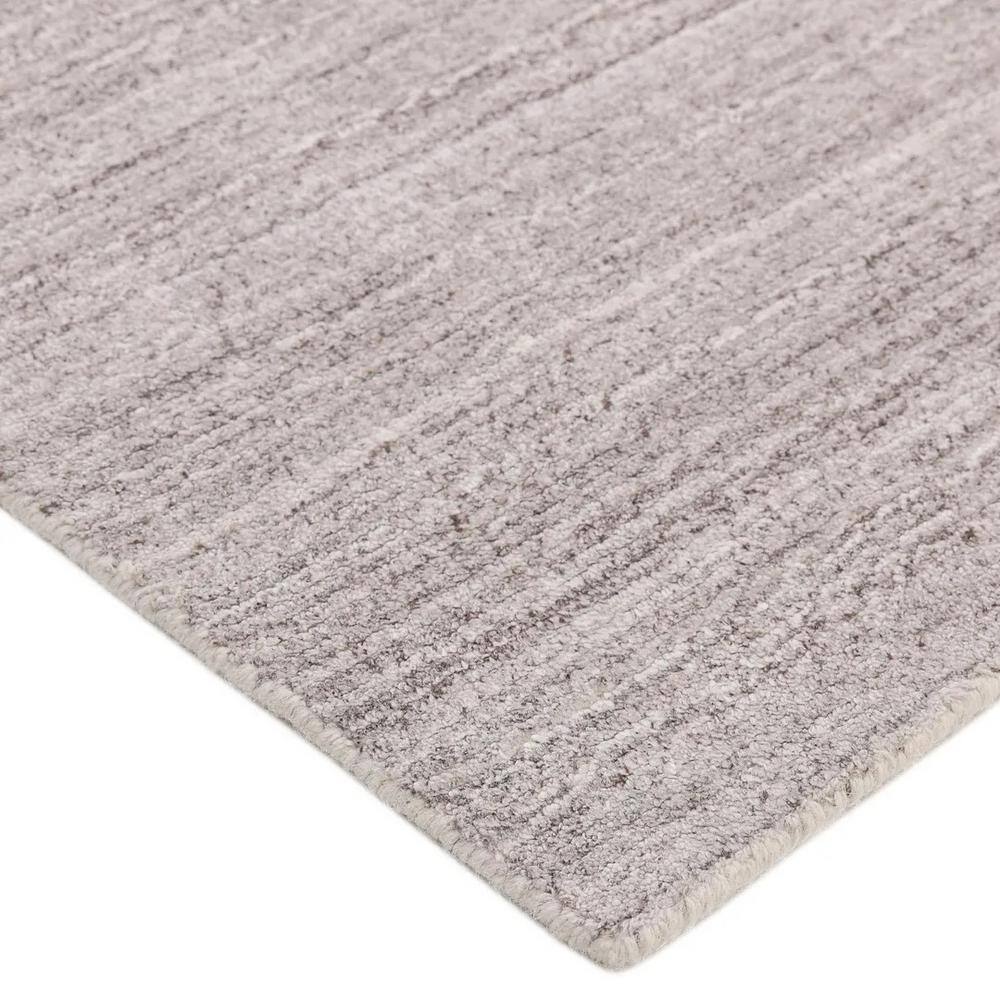 Halsey Tailored Texture 9' x 12' Wool-Blend Area Rug in Silver