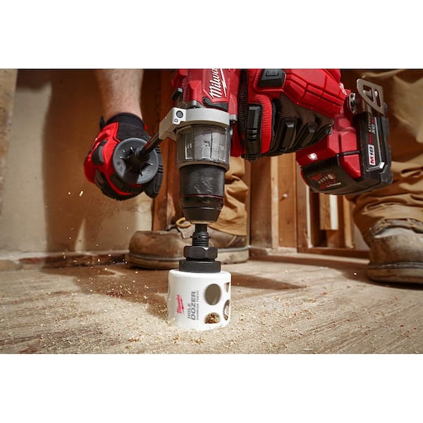 掘りごたつ Milwaukee 4-1/4 in. Hole Dozer Carbide Hole Saw 49-56-0744 - The