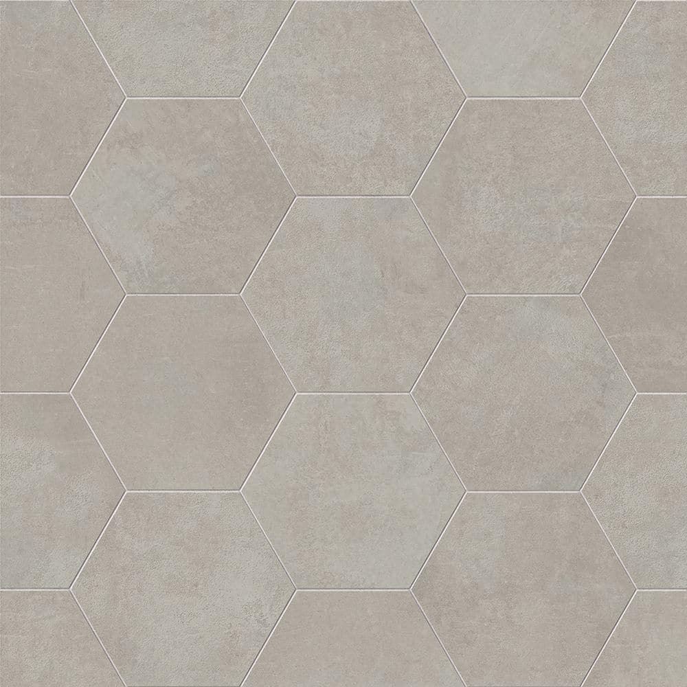 Hexagon Fog Matte 8.5 in. x 10 in. Concrete Look Porcelain Floor and Wall Tile (12.49 sq. ft./Case) price history on PriceWatchPro