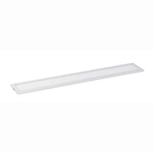 Wafer 4.5 in. x 24 in. Linear Integrated LED Surface Flush Mount 3000K