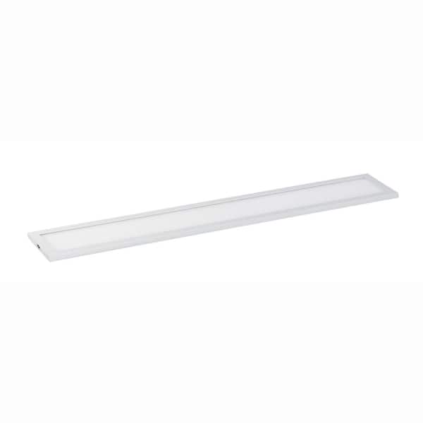 Maxim Lighting Wafer 4.5 in. x 24 in. Linear Integrated LED Surface Flush Mount 3000K