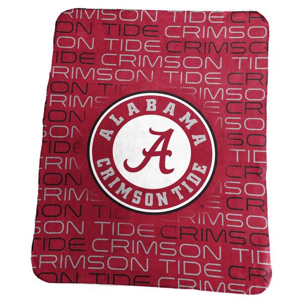 logobrands Alabama Multi-Colored Classic Fleece Throw