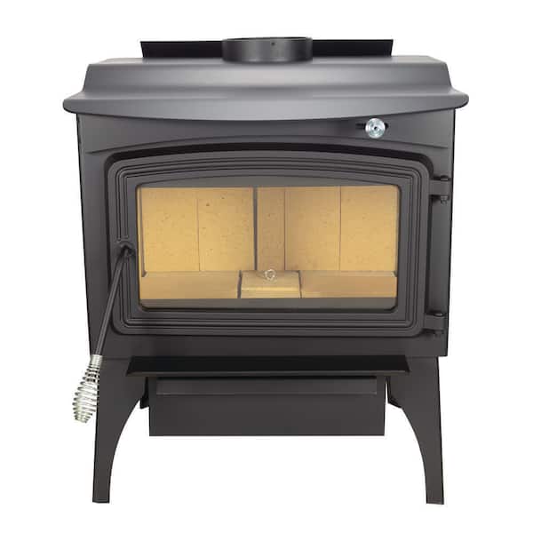 Medium 2,200 sq. ft. EPA Certified Wood Stove with Legs and Chrome Handles