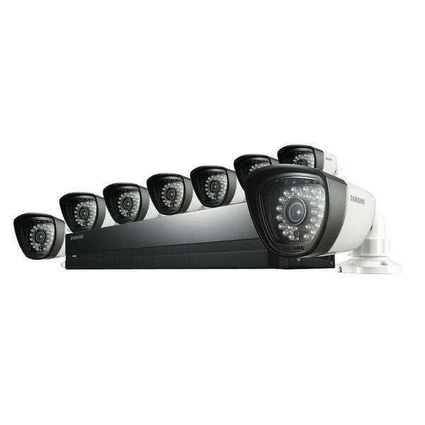 Samsung 16-Channel 960H Surveillance System with 1TB Hard Drive and (8) 720TVL Cameras