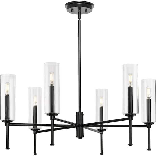 Progress Lighting Elara 6-Light Transitional Chandelier