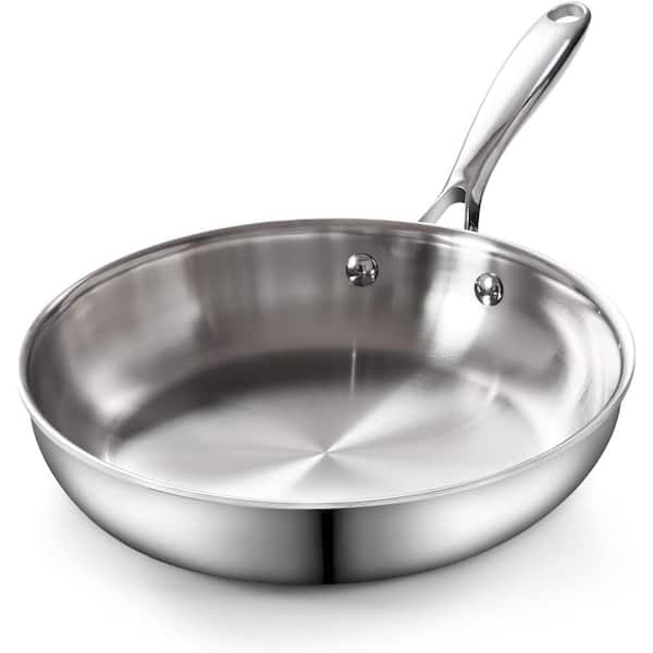 Cooks Standard 10 in. Multi-Ply Clad Stainless Steel Frying Pan