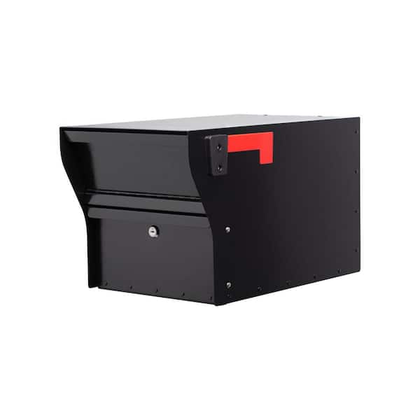 Package: MailVault Mailbox / with Standard Post and Stand-Off Numbers