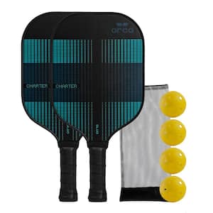 Charter Polymer Honeycomb Pickleball Paddle Deluxe Combo Set