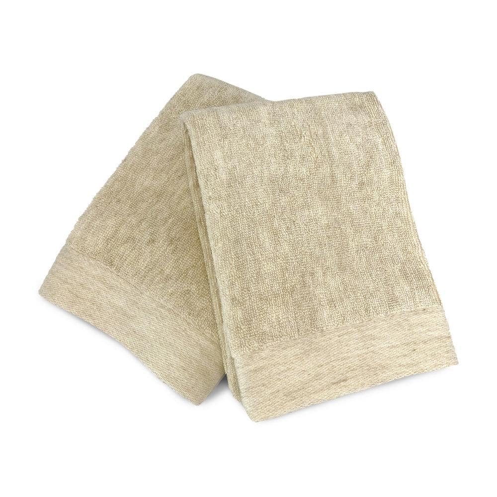 Ample Decor 100% Cotton Hand Towel for Kitchen Set of 2, OEKO TEX