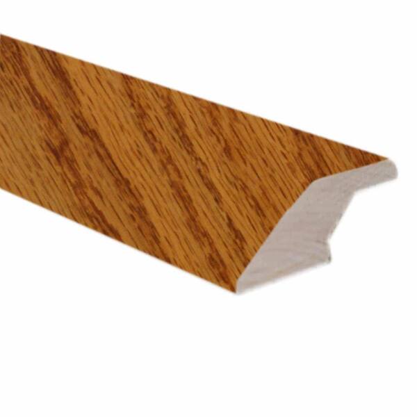 Unbranded Oak Butterscotch 2-1/4 in. Wide x 78 in. Length Lipover Reducer Molding (Use with 3/8 in. Thick Click Floors)