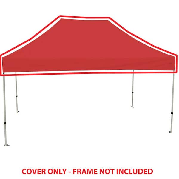 King Canopy Univeral Red Cover for 10 ft. x 15 ft. Instant Pop Up Tent