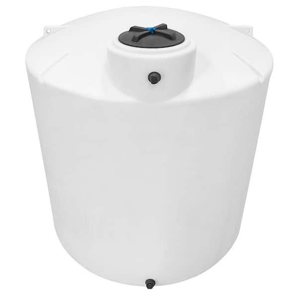3000 Gal. White Polyethylene Vertical Water Storage Tank (12.51 lb/gal)