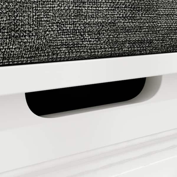 Have a question about FUFU&GAGA White Shoe Bench, Modern L-Shaped