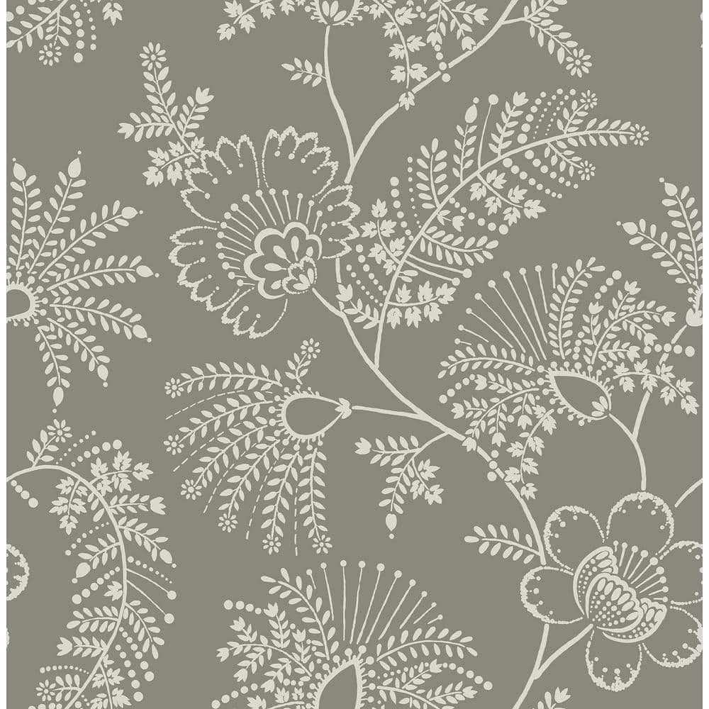 Maeve Grey Jacobean Trail Matte Non Woven Wallpaper Sample price history on PriceWatchPro