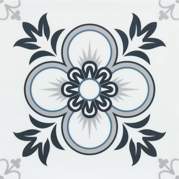 12 in. x 12 in. Vinyl Peel and Stick Tile Stickers Self Adhesive Backsplash Tile Peel & Stick for Home Decor (12-Pack)