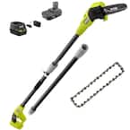 ONE+ 18V 8 in. Cordless Oil-Free Pole Saw w/ Extra 8 in. Chain, 1.5 Ah Battery and Charger