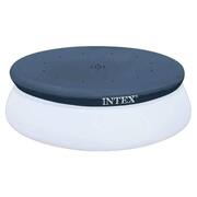 10 ft. x 30 in. Round Inflatable Above Ground Pool with Filter Pump with Intex 10 in. Pool Round Cover