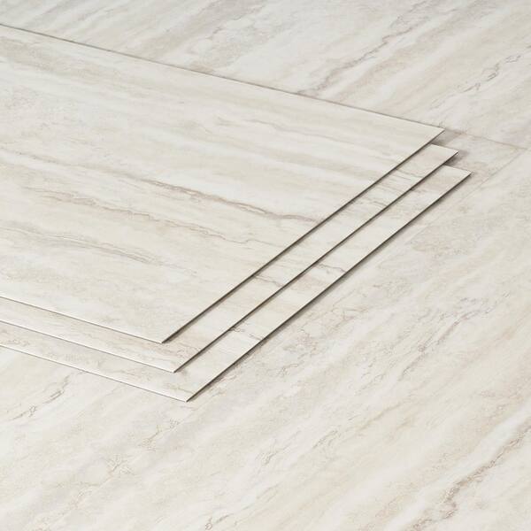 Ivy Hill Tile Duren Riverstone Sand 28mil x 18 in. W x 36 in. L Glue Down Waterproof Luxury Vinyl Plank Flooring (36 sqft/case)