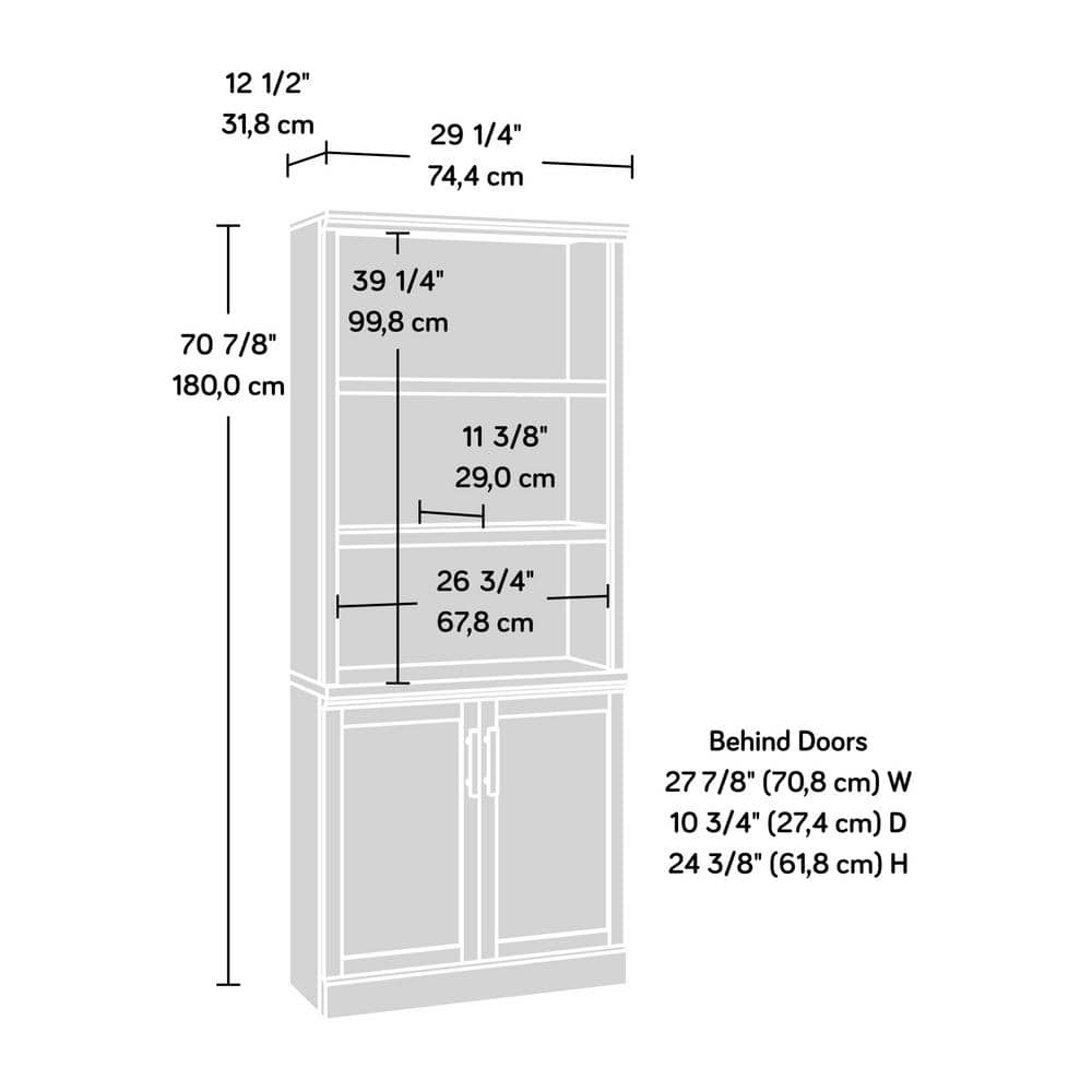 Prime Oak Adjustable Kids Bookcase with Black Hardware