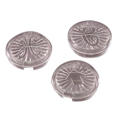 Hot/Cold/Diverter Index Buttons for Faucet Handles