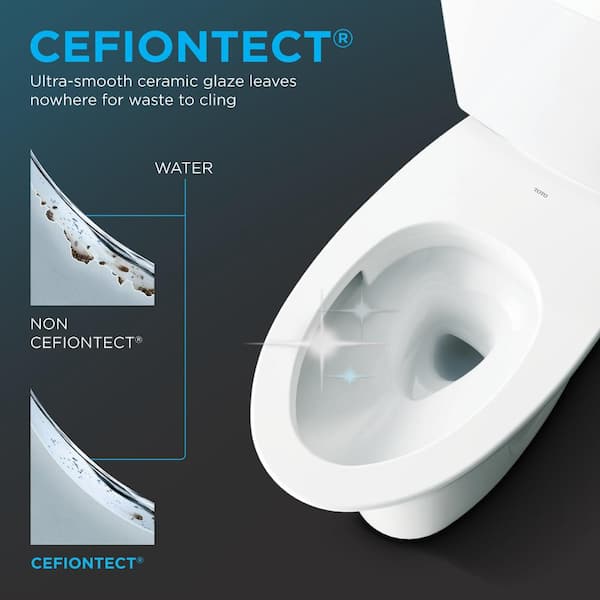 TOTO UltraMax 1-Piece 0.8/1.28 GPF Dual Flush Elongated