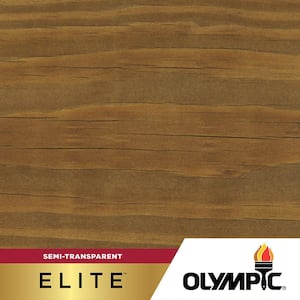 Elite 1-gal. Driftwood Gray EST916 Semi-Transparent Exterior Stain and Sealant in One Low VOC