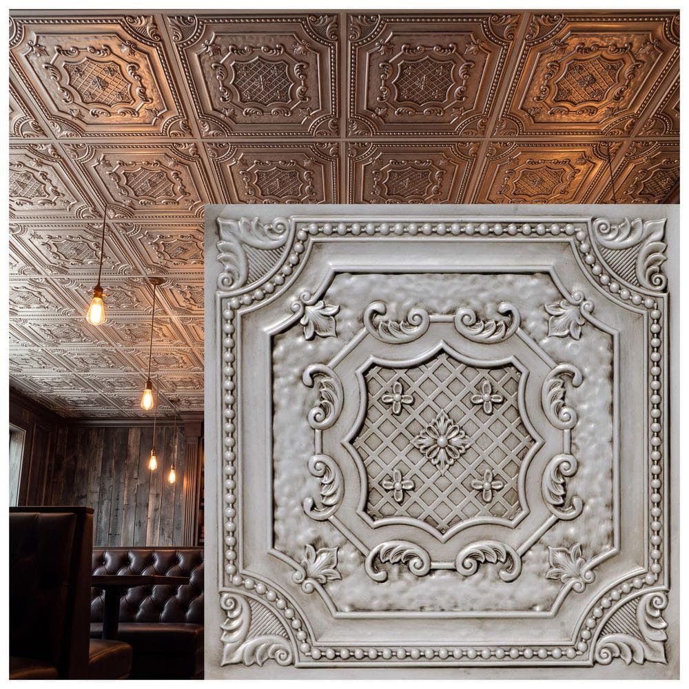 FROM PLAIN TO BEAUTIFUL IN HOURS Elizabethan Shield Antique White