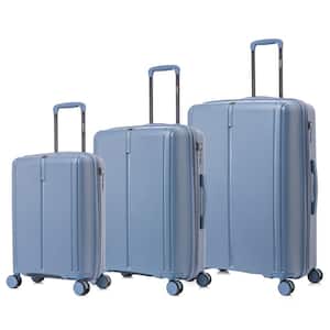 Airley Lightweight Hard Side Spinner 3-Piece Luggage Set 20 in./24 in./28 in. Blue