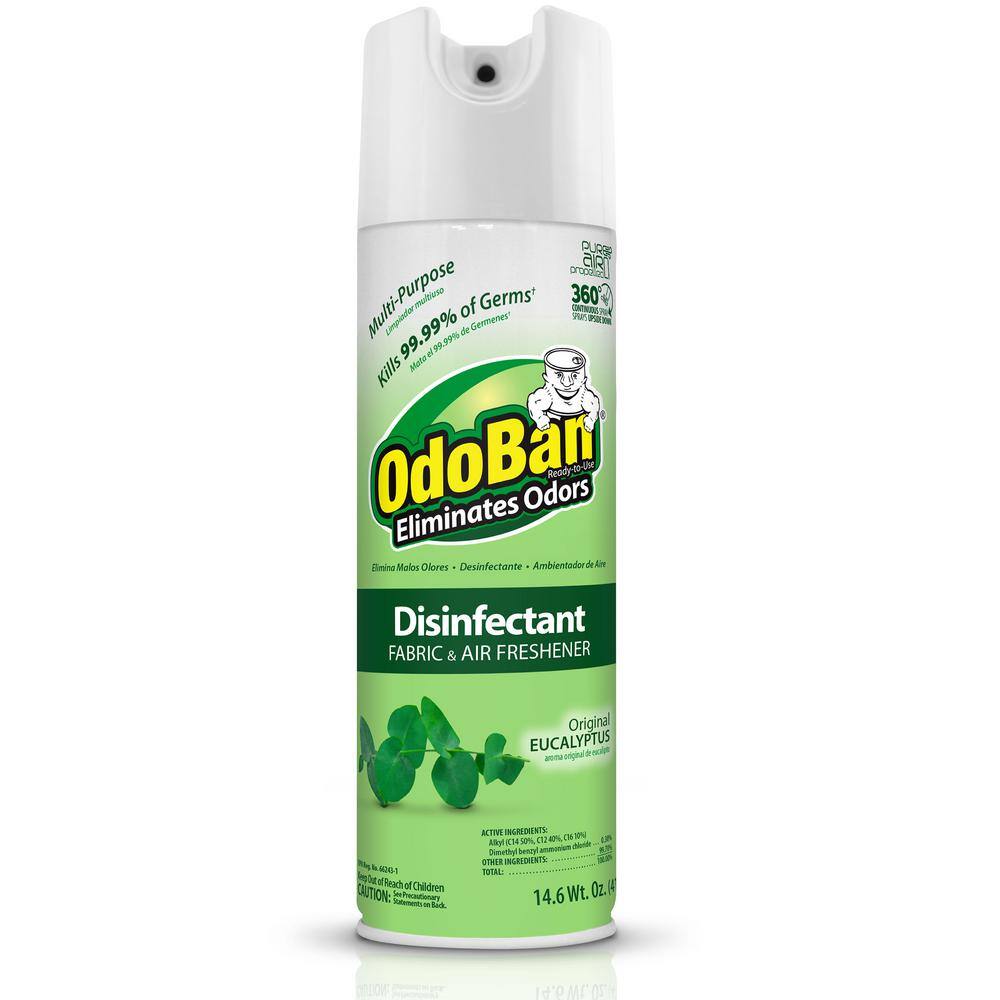 OdoBan 14.6 oz. Eucalyptus Disinfectant, Fabric and Air Freshener, Mold