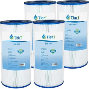 14.18 in. x 7 in. 50 sq. ft. Pool and Spa Filter Cartridge for C2025, C2020 C2025, FC-1235, PA50SV, C-7447 Pool (4-Pack)