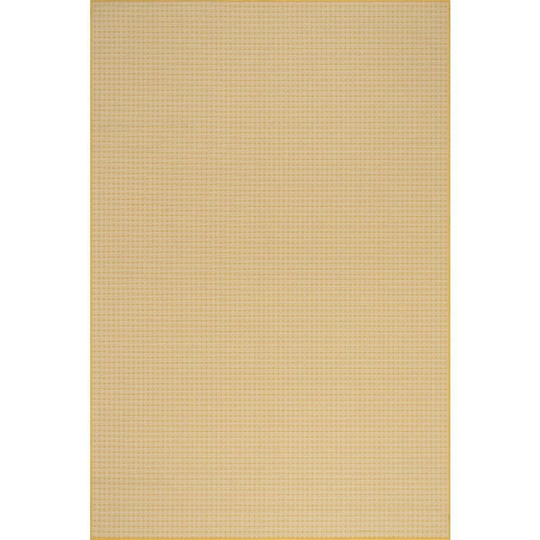 Tirzah Modern Yellow 7 ft. x 9 ft. Outdoor Area Rug
