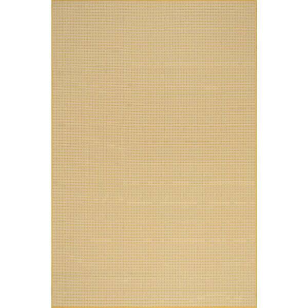 Tirzah Modern Yellow 8 ft. x 10 ft. Outdoor Area Rug