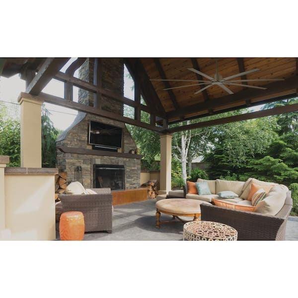 Xtreme H2O 65 in. Indoor/Outdoor Oil Rubbed Bronze Ceiling Fan with Remote Control