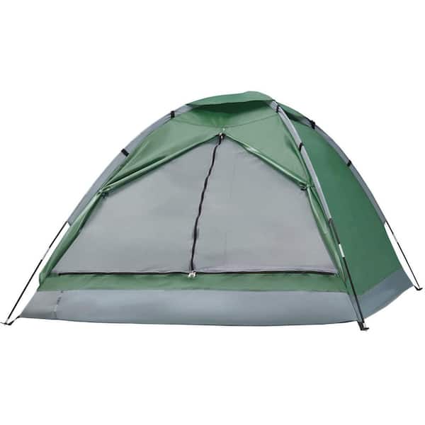 MOEPISY Tents for 7 ft. x 5 ft. Green Camping Dome 08RJ92BGM