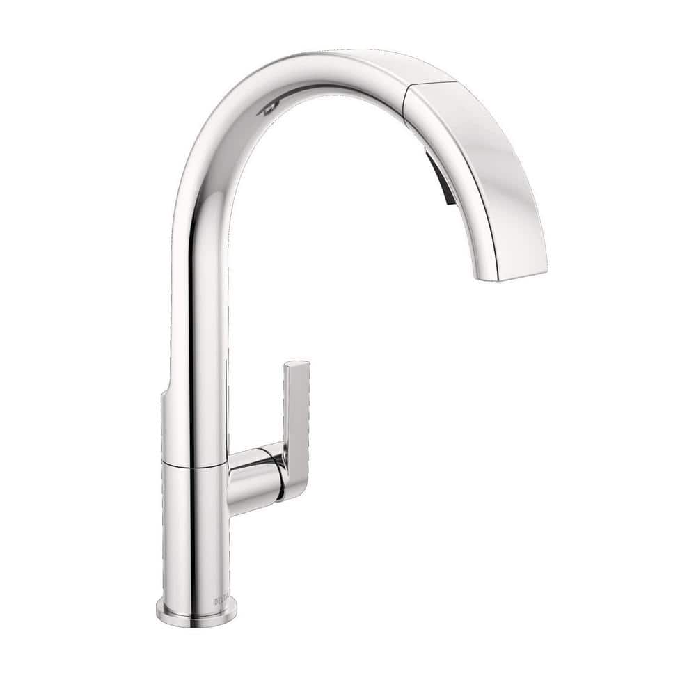 Single Handle Pull Down Sprayer Kitchen Faucet with Magnetic Docking Spray Head in Chrome price history on PriceWatchPro